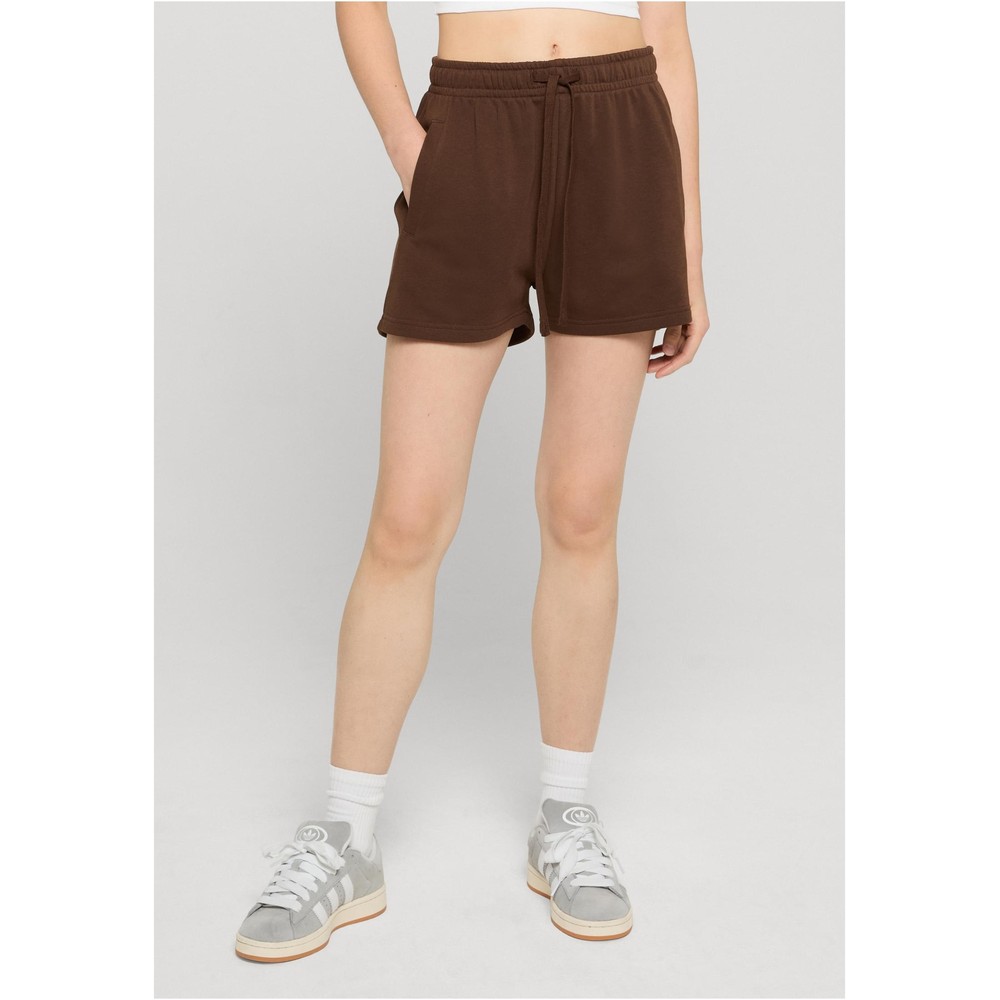 Urban Classics - Light Terry Kurze Hose - Braun